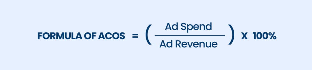 Formula of ACOS