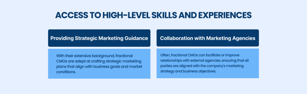 High-Level Skills and Experiences