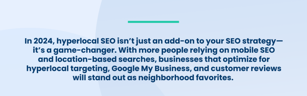 SEO is a game changer