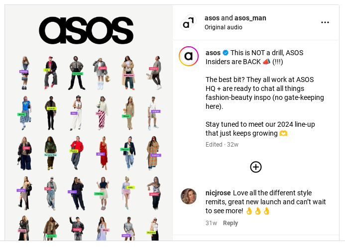 Asos insider