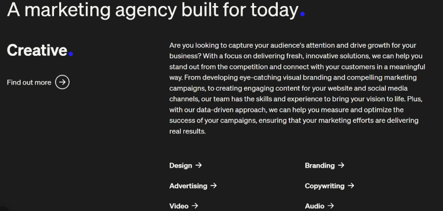 modern marketing model