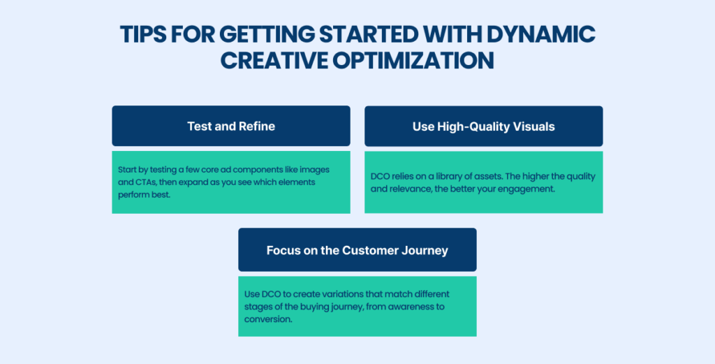 Tips for Getting Started with Dynamic Creative Optimization