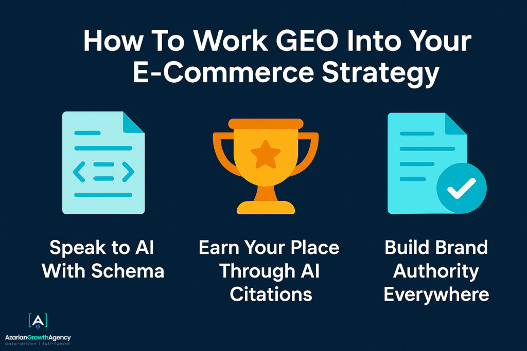 How to Work GEO into your E-commerce strategy