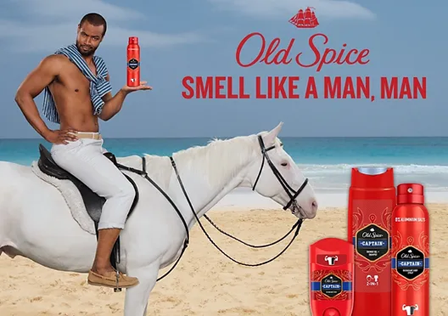 old spice branding