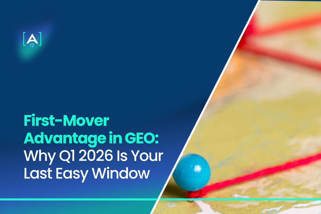 First-Mover Advantage in GEO_