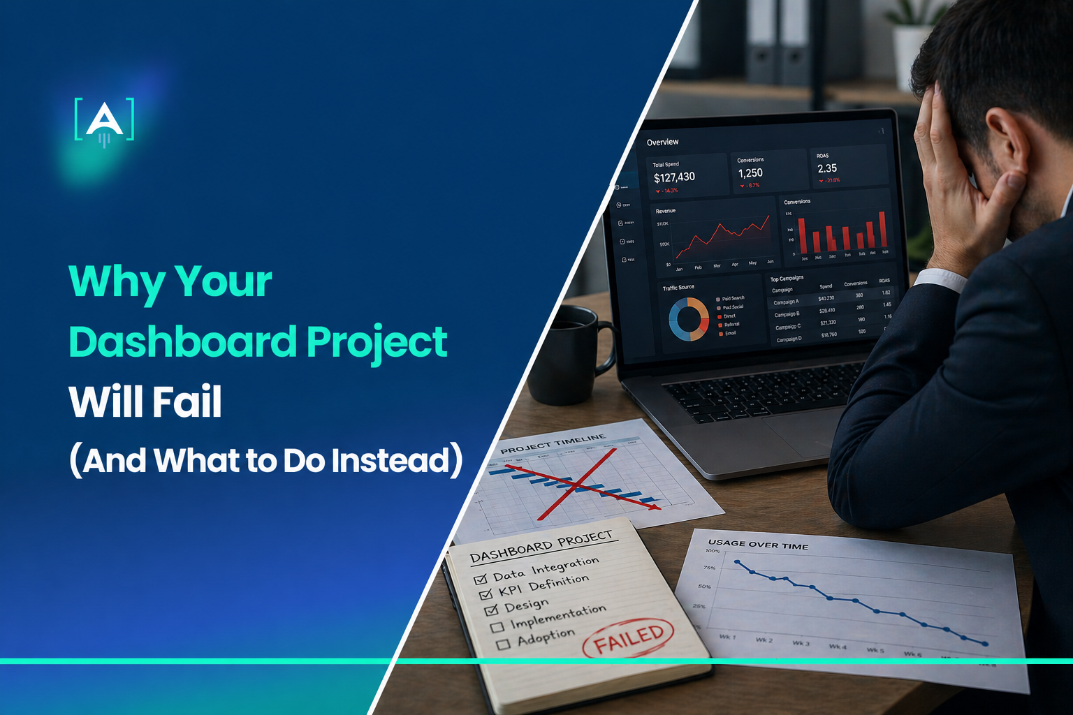 Why Your Dashboard Project Will Fail (And What to Do Instead)