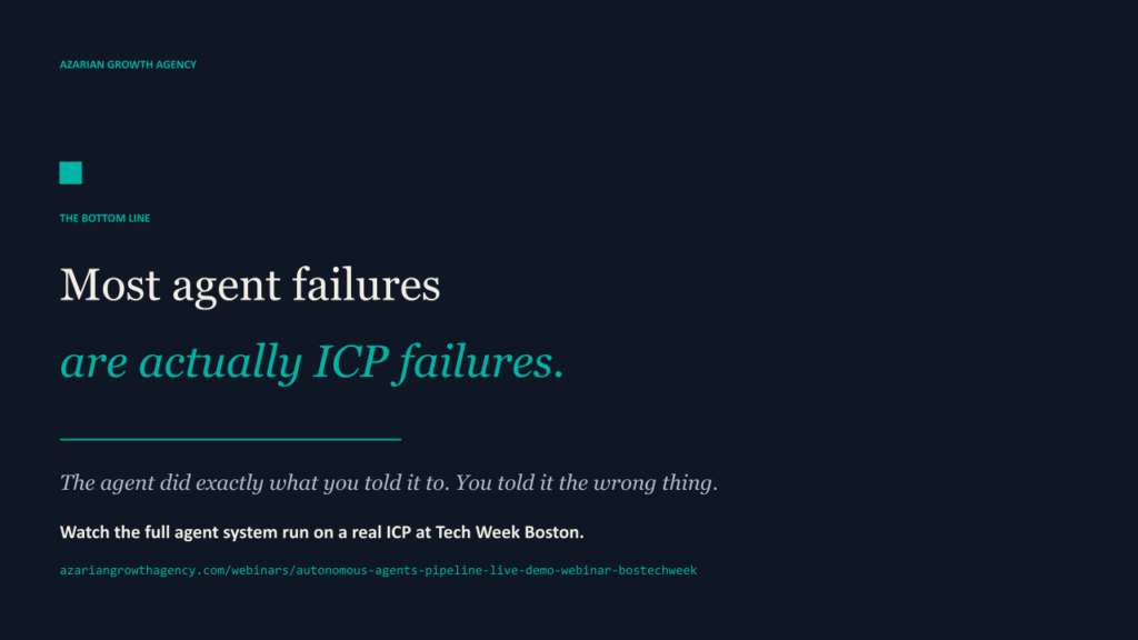 Most agent failures