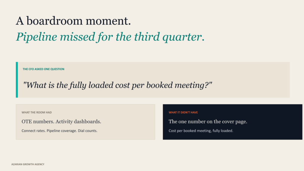 A boardroom moment
