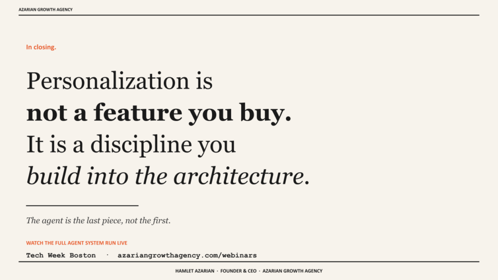 Personalization